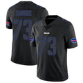 Custom #73 Black BUF Football Shirt Top