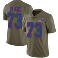 Custom #73 Olive BUF Football Shirt Top