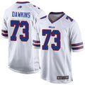 Custom #73 White BUF Football Shirt Top