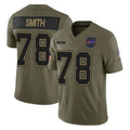 Custom #78 BUF Football Shirt Top