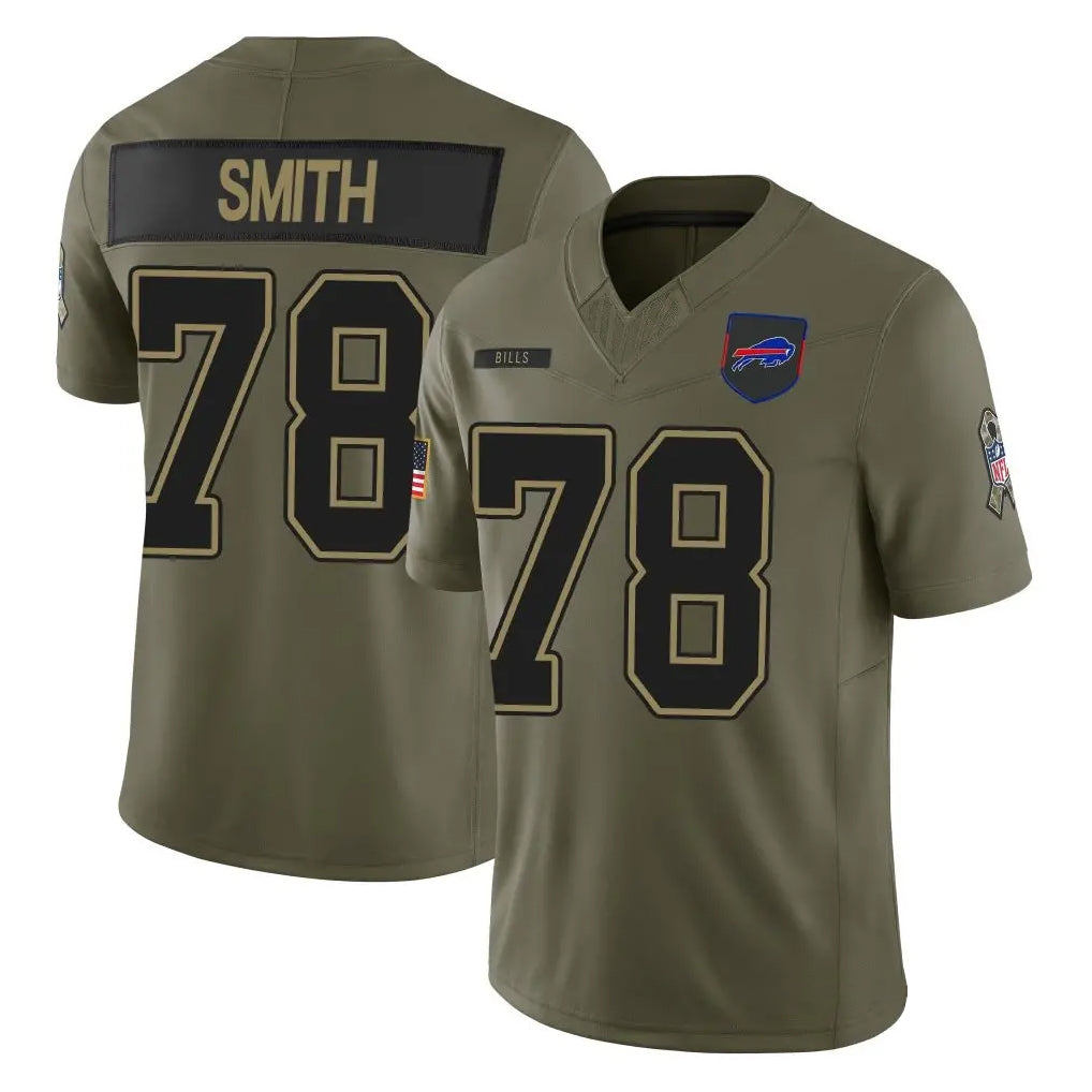 Custom #78 BUF Football Shirt Top