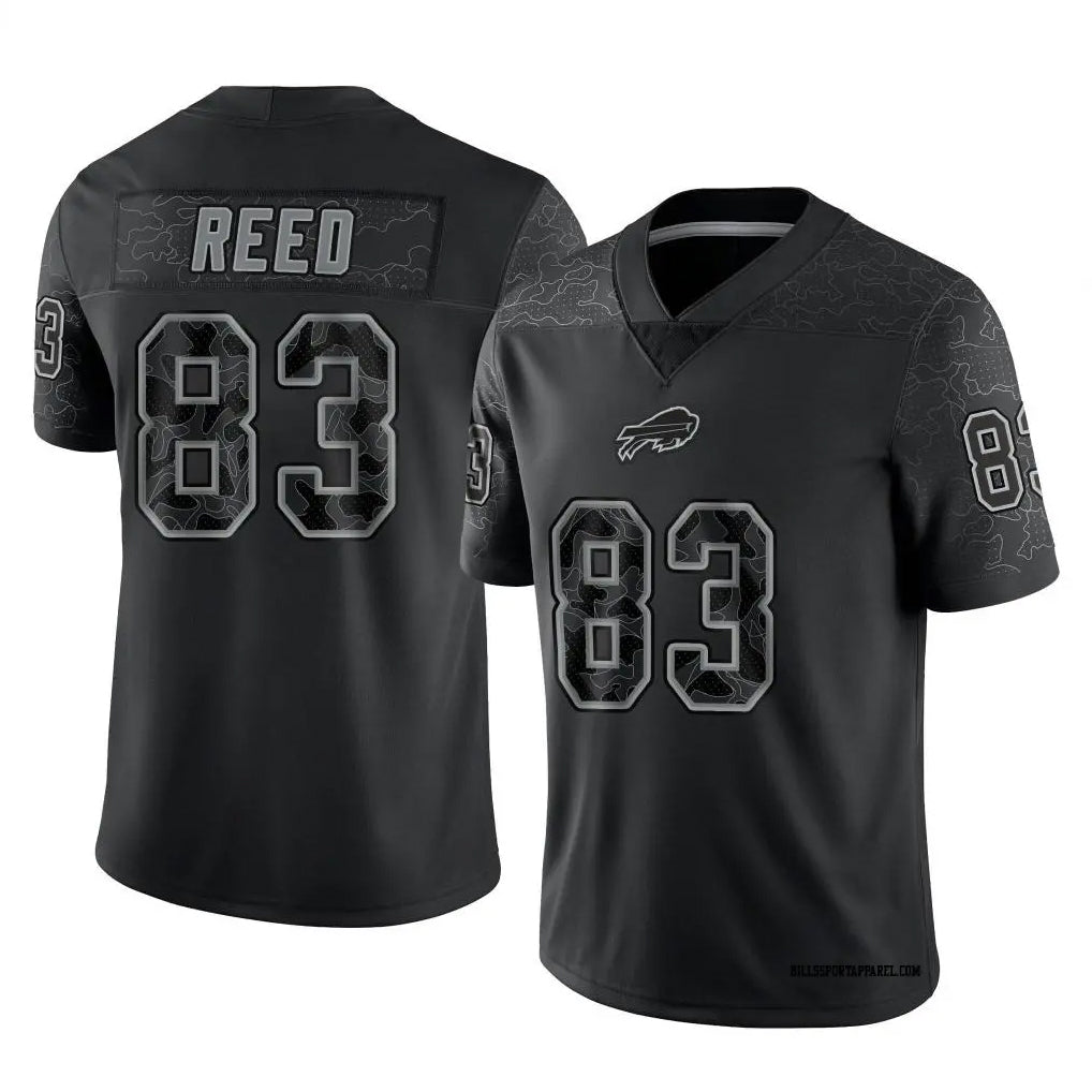 Custom #83 Black BUF Football Shirt Top