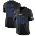 Custom #86 Black BUF Football Shirt Top
