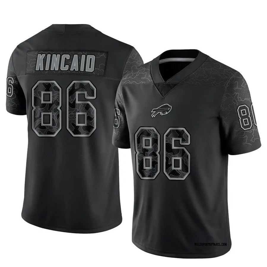 Custom #86 Black BUF Football Shirt Top