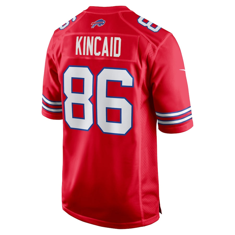 Custom #86 Red BUF Football Shirt Top