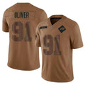 Custom #91 Brown BUF Football Shirt Top