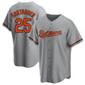Custom #25 Gray BAL Baseball Shirt Top