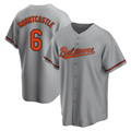 Custom #6 Gray BAL Baseball Shirt Top