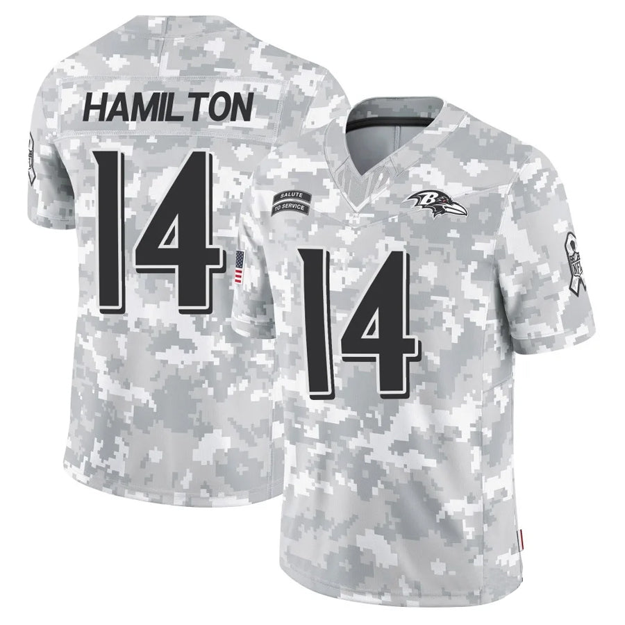 Custom #14 BAL Football Shirt Top