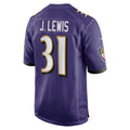 Custom #31 Purple BAL Football Shirt Top