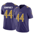 Custom #44 Purple BAL Football Shirt Top