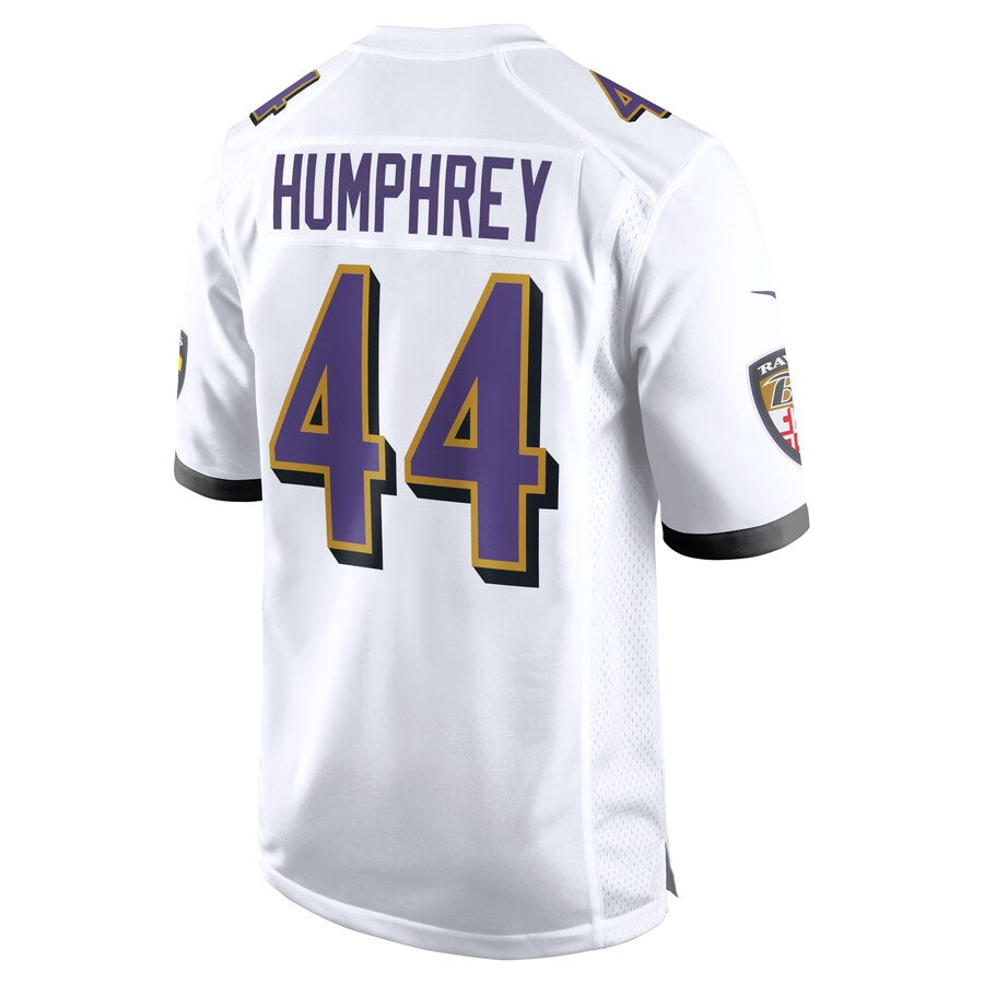 Custom #44 White BAL Football Shirt Top