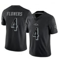 Custom #4 Black BAL Football Shirt Top