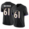 Custom #61 Black BAL Football Shirt Top
