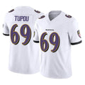 Custom #69 White BAL Football Shirt Top