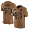 Custom #90 Brown BAL Football Shirt Top