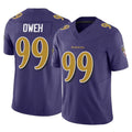 Custom #99 Purple BAL Football Shirt Top