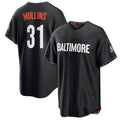 Custom #31 Black City Connect BAL Baseball Shirt Top