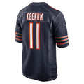 Custom #11 Navy CHI Football Shirt Top