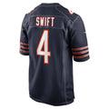 C.Bears #4 D'Andre Swift Player Navy Home Game Football Jerseys
