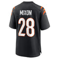 C.Bengals #28 Corey Dillon Player Black Home Game Football Jerseys