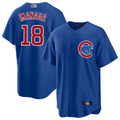 Custom #18 Cream CHC Baseball Shirt Top