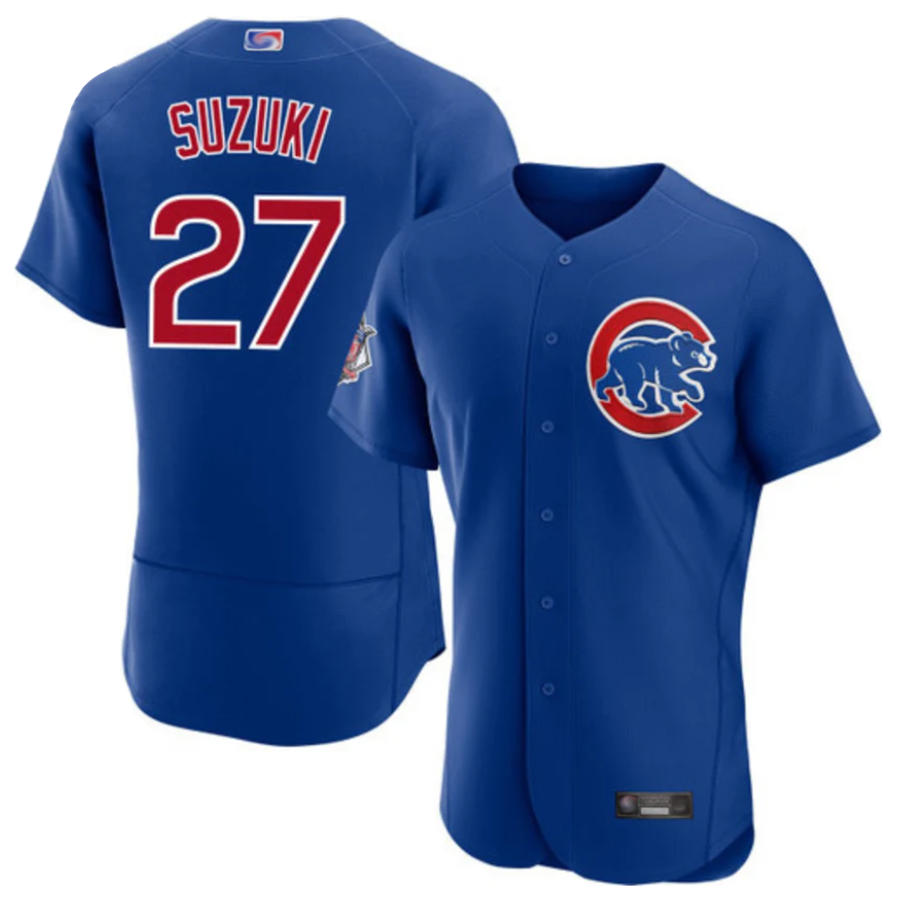 Custom #27 Royal CHC Baseball Shirt Top
