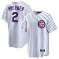 Custom #2 White CHC Baseball Shirt Top