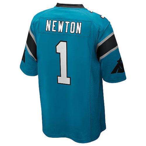 Custom #1 Blue CAR Football Shirt Top