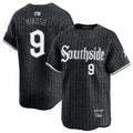 Custom #9 Black City Connect CWS Baseball Shirt Top