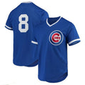 Custom #8 Royal CHC Baseball Shirt Top