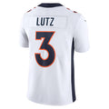 Custom #3 White DEN Football Shirt Top