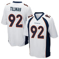 Custom #92 White DEN Football Shirt Top