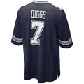 Custom #7 Navy DAL Football Shirt Top