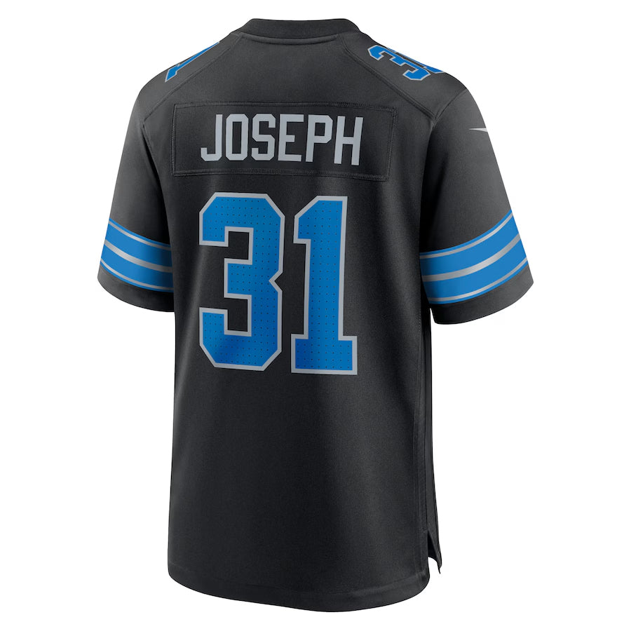 Custom #31 Black DET Football Shirt Top