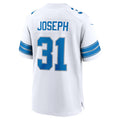 Custom #31 White DET Football Shirt Top