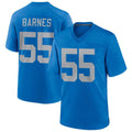 Custom #55 Blue DET Football Shirt Top