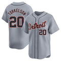 Custom #20 Gray DET Baseball Shirt Top