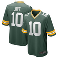 Custom #10 Green GB Football Shirt Top