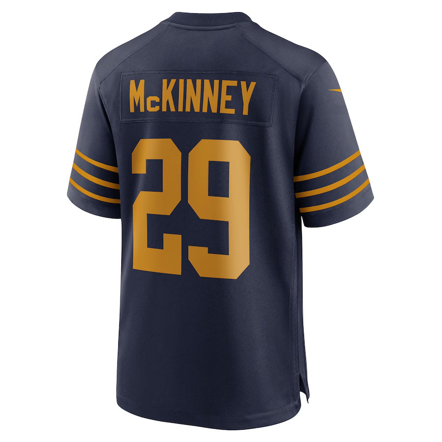 Custom #29 Navy 1923 GB Football Shirt Top