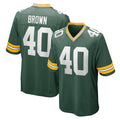 Custom #40 Green GB Football Shirt Top