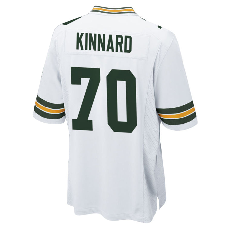 Custom #70 White GB Football Shirt Top
