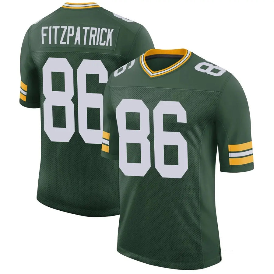 Custom #86 Green GB Football Shirt Top