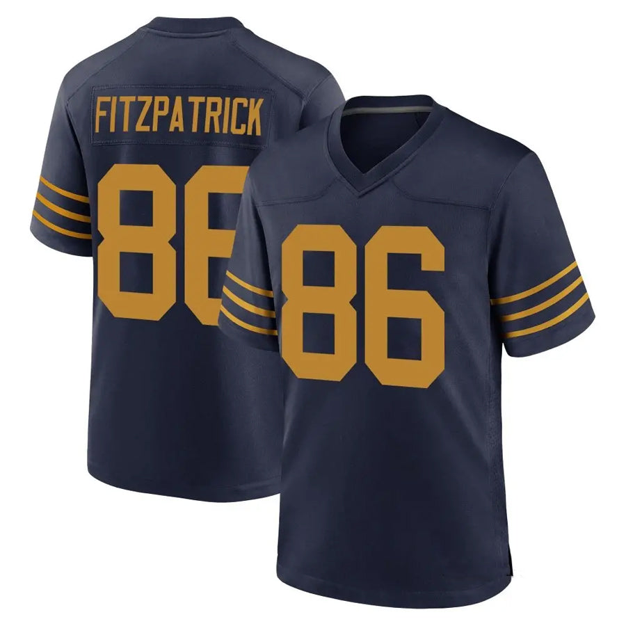 Custom #86 Navy 1923 GB Football Shirt Top
