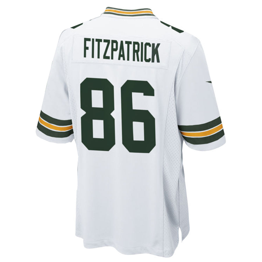 Custom #86 White GB Football Shirt Top