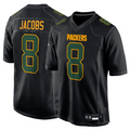 Custom #8 Black GB Football Shirt Top