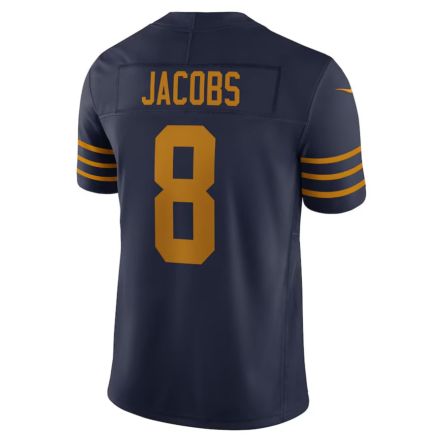 Custom #8 Navy 1923 GB Football Shirt Top