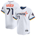 Custom #71 White City Connect HOU Baseball Shirt Top