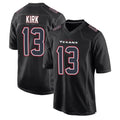 Custom #13 Black HOU Football Shirt Top