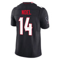 Custom #14 Navy HOU Football Shirt Top